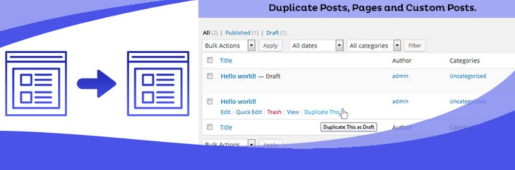 Duplicate Page