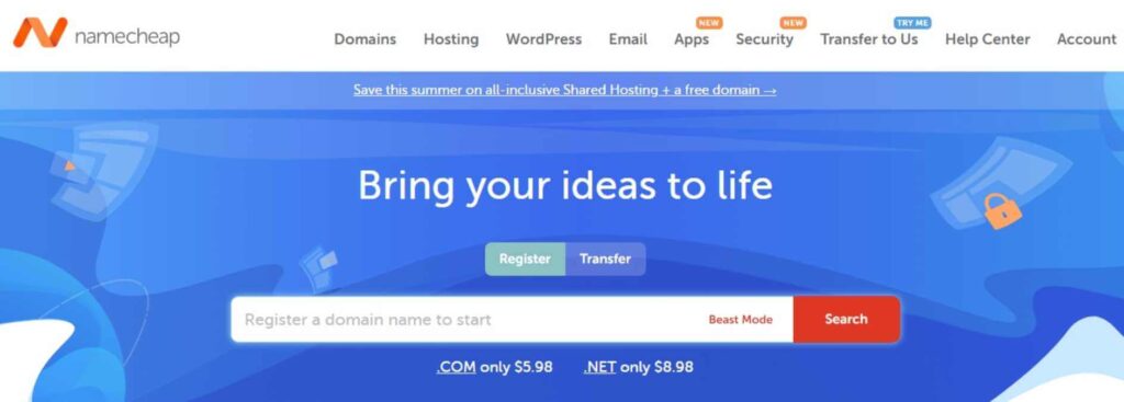 Namecheap — Domain name registrar