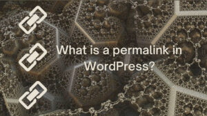 Permalink in WordPress.