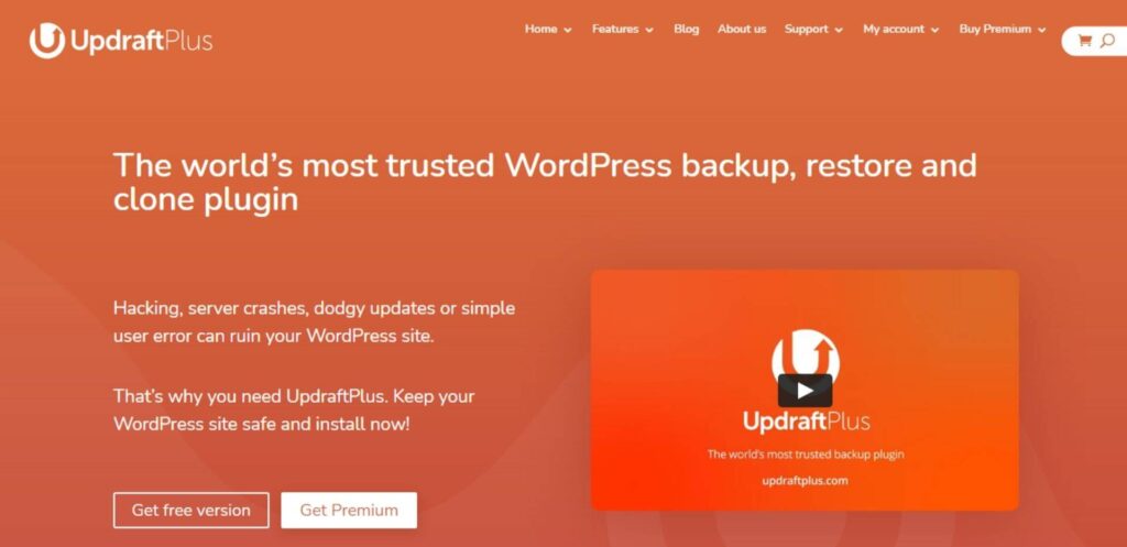 UpdraftPlus — WordPress backup plugin