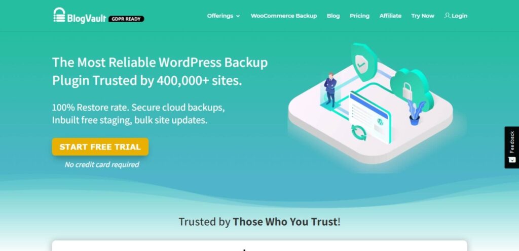 BlogVault — WordPress backup plugin
