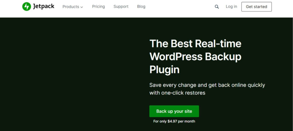Jetpack Backup — WordPress backup plugin